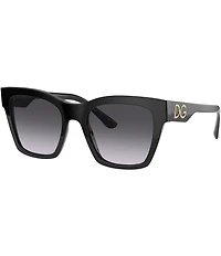 Dolce & Gabbana Women's Dg4384 53mm Square Sunglasses