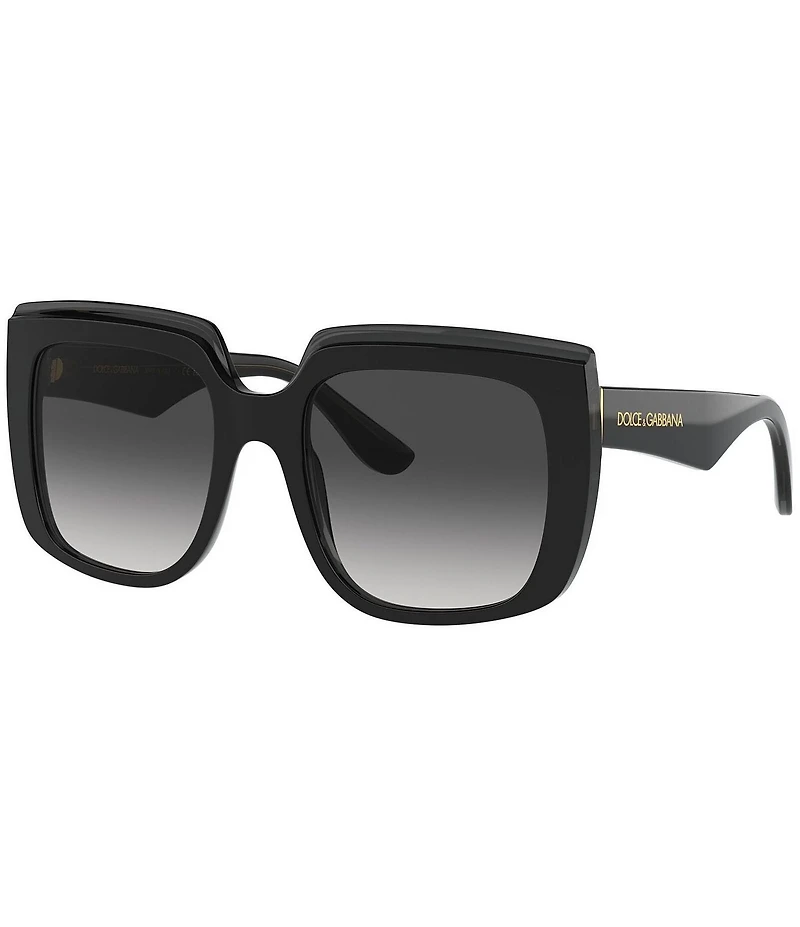Dolce & Gabbana Women's DG4414 54mm Square Leopard Detailed Sunglasses