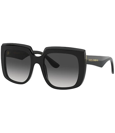 Dolce & Gabbana Women's DG4414 54mm Square Leopard Detailed Sunglasses