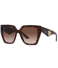 Dolce & Gabbana Women's DG4438 55mm Havana Square Sunglasses