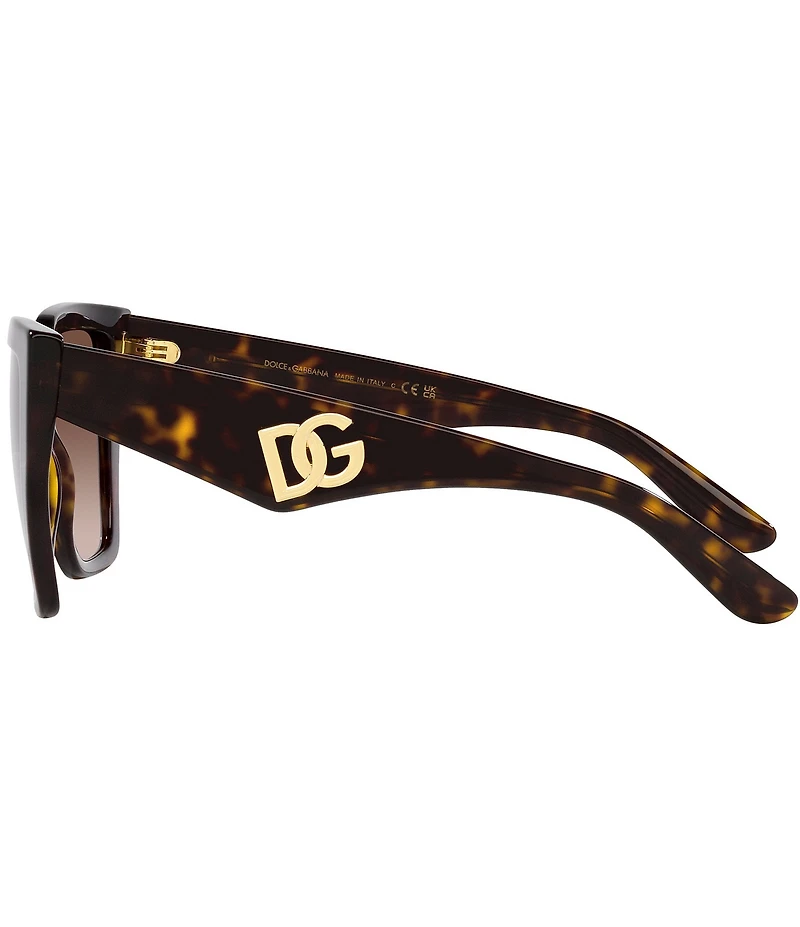Dolce & Gabbana Women's DG4438 55mm Havana Square Sunglasses
