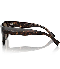 Dolce & Gabbana Women's DG4471F 52mm Havana Square Sunglasses