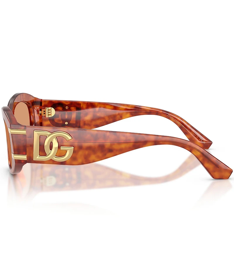 Dolce & Gabbana Women's DG4502 55mm Rectangle Sunglasses
