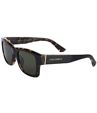 Dolce & Gabbana Women's DG4515 52mm Havana Square Sunglasses