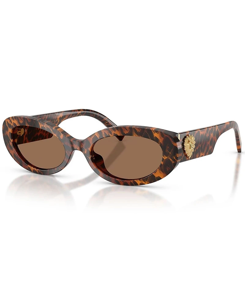 Dolce & Gabbana Women's DG4537 53mm Oval Sunglasses