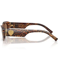 Dolce & Gabbana Women's DG4537 53mm Oval Sunglasses