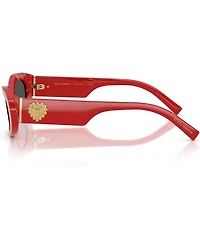 Dolce & Gabbana Women's DG4537 53mm Oval Sunglasses