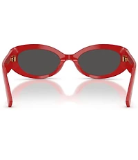 Dolce & Gabbana Women's DG4537 53mm Oval Sunglasses