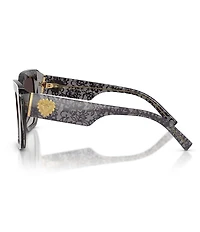 Dolce & Gabbana Women's DG4538 54mm Retro Square Sunglasses