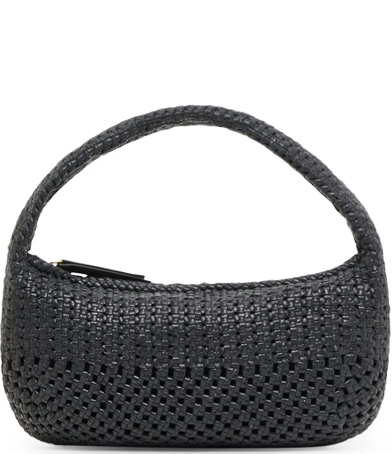 Dolce Vita Zenia Woven Leather Fringe Tassle Shoulder Bag