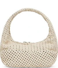 Dolce Vita Zenia Woven Leather Fringe Tassle Shoulder Bag