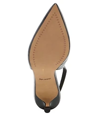 Dolce Vita Alenna Leather Kitten Heel Slingback Pumps