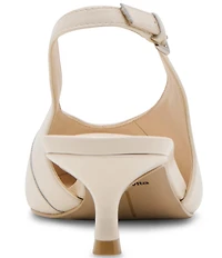 Dolce Vita Alenna Leather Kitten Heel Slingback Pumps