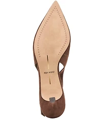 Dolce Vita Alenna Suede Kitten Heel Slingback Pumps