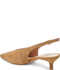 Dolce Vita Alenna Suede Kitten Heel Slingback Pumps