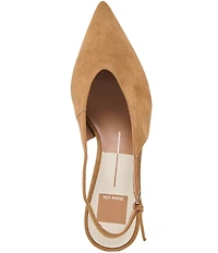 Dolce Vita Alenna Suede Kitten Heel Slingback Pumps