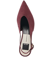 Dolce Vita Alenna Suede Kitten Heel Slingback Pumps