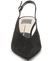 Dolce Vita Alenna Suede Kitten Heel Slingback Pumps