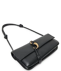Dolce Vita Alice Leather Baguette Shoulder Bag