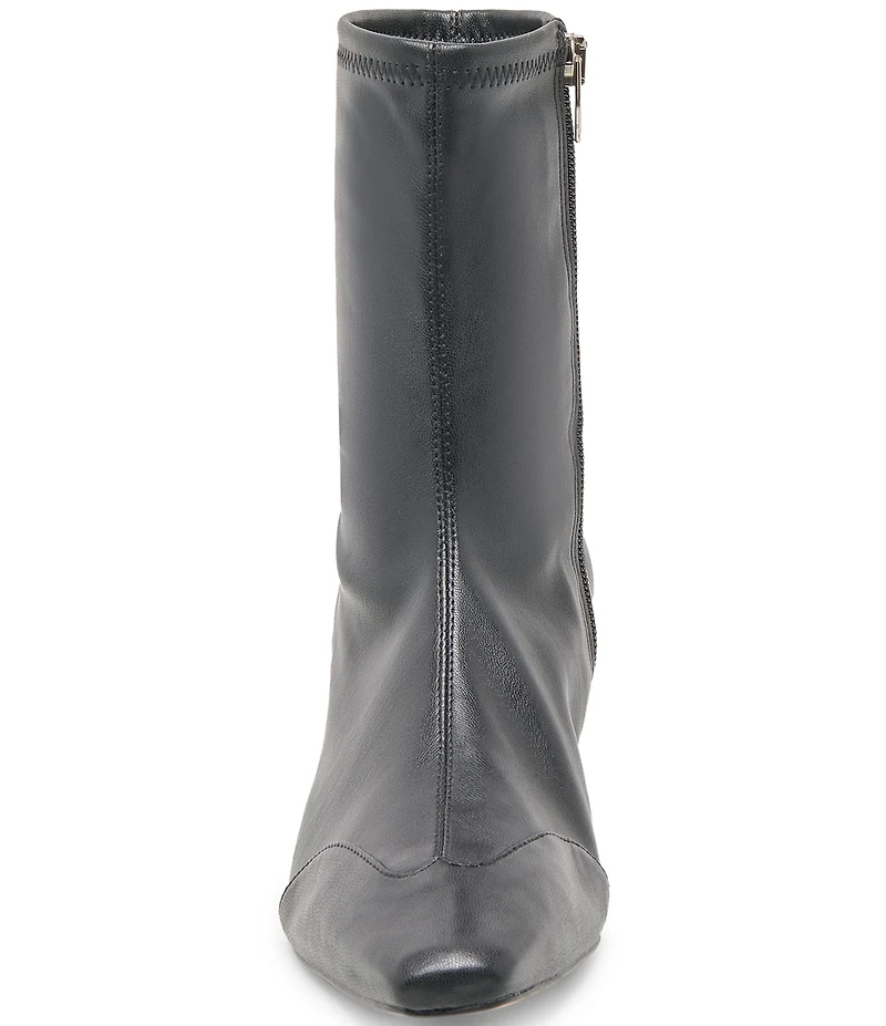 Dolce Vita Anika Leather Wing Tip Kitten Heel Booties