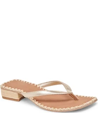 Dolce Vita Barty Leather Thong Sandals