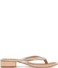 Dolce Vita Barty Leather Thong Sandals