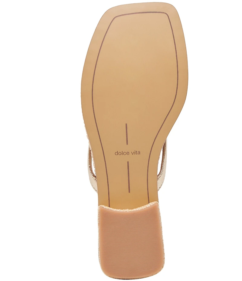 Dolce Vita Barty Leather Thong Sandals