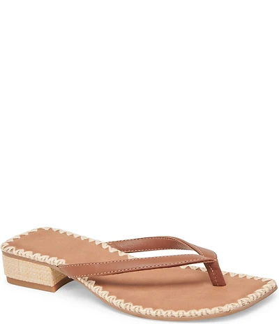 Dolce Vita Barty Leather Thong Sandals