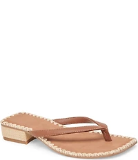 Dolce Vita Barty Leather Thong Sandals