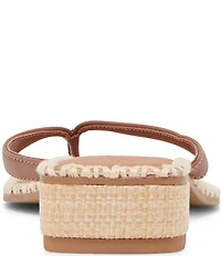 Dolce Vita Barty Leather Thong Sandals