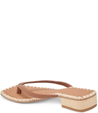 Dolce Vita Barty Leather Thong Sandals