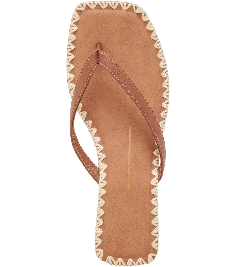 Dolce Vita Barty Leather Thong Sandals
