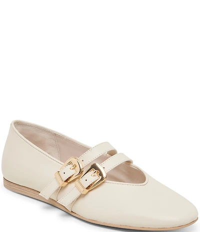 Dolce Vita Baylee Leather Mary Jane Ballet Flats