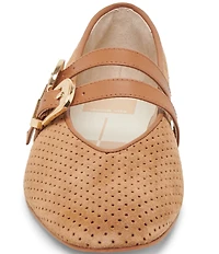 Dolce Vita Baylee Perforated Suede Mary Jane Ballet Flats