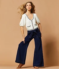 Dolce Vita Baylee Perforated Suede Mary Jane Ballet Flats