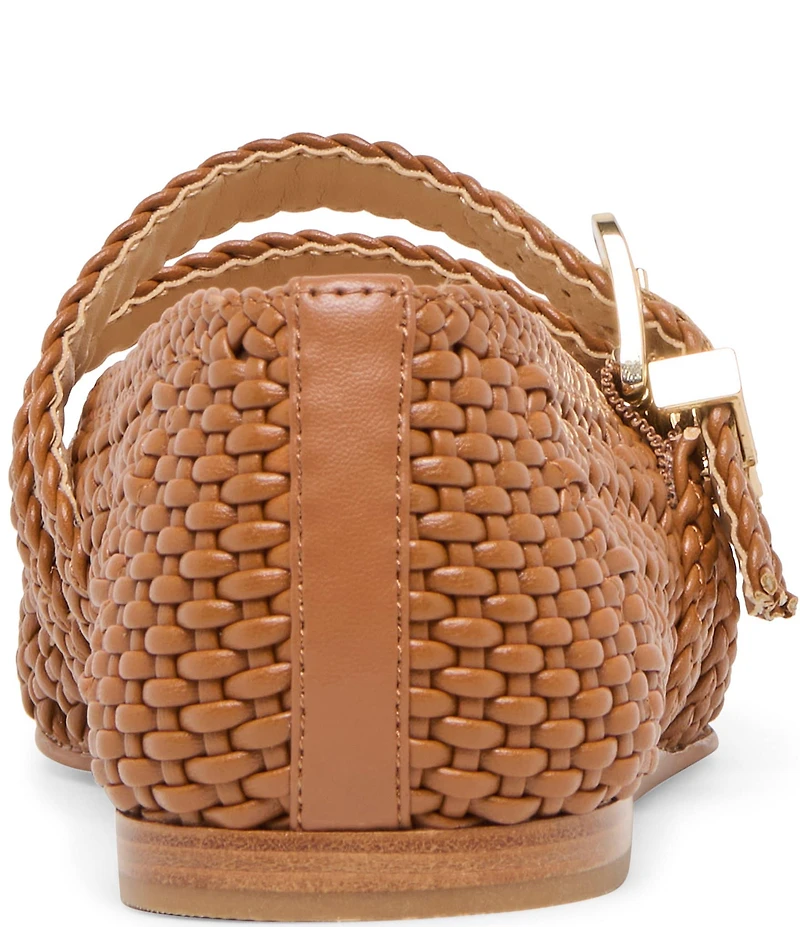 Dolce Vita Baylee Woven Leather Mary Jane Ballet Flats