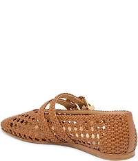 Dolce Vita Baylee Woven Leather Mary Jane Ballet Flats