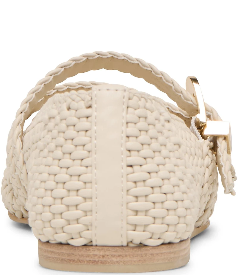Dolce Vita Baylee Woven Leather Mary Jane Ballet Flats