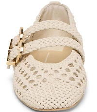 Dolce Vita Baylee Woven Leather Mary Jane Ballet Flats