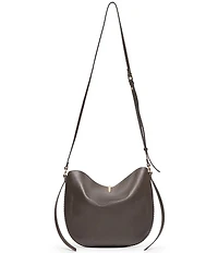Dolce Vita Bennett Raffia Slouchy Foldover Crossbody Bag