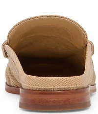 Dolce Vita Betzy Embossed Leather Pleated Loafer Mules