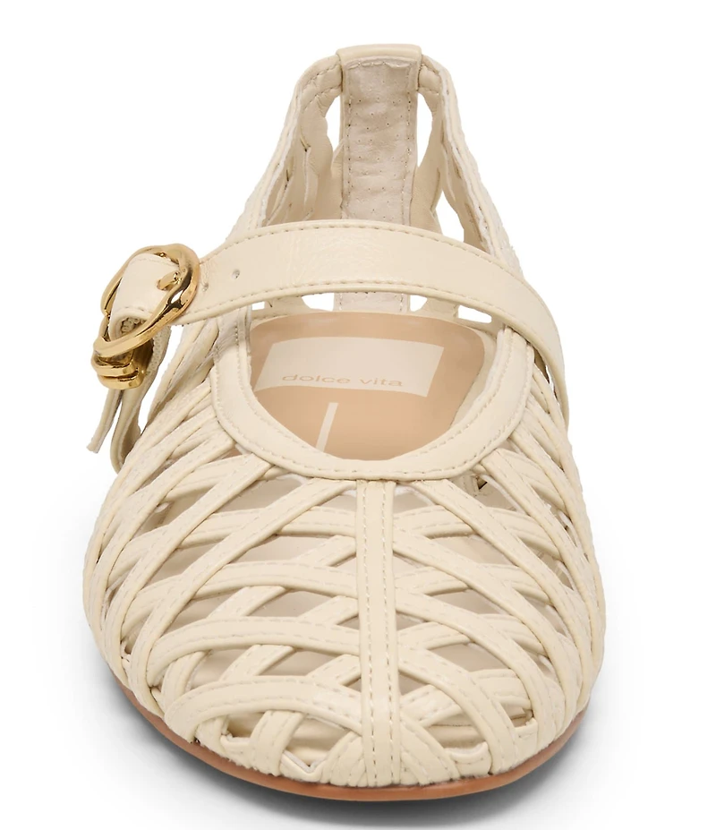 Dolce Vita Bodey Woven Mary Jane Ballet Flats