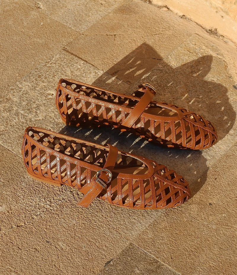 Dolce Vita Bodey Woven Mary Jane Ballet Flats