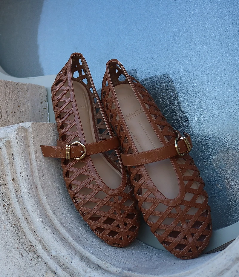 Dolce Vita Bodey Woven Mary Jane Ballet Flats