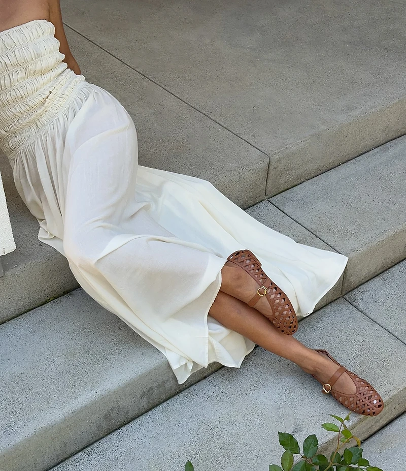 Dolce Vita Bodey Woven Mary Jane Ballet Flats