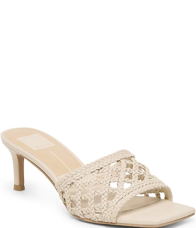 Dolce Vita Bowen Woven Slide Dress Sandals