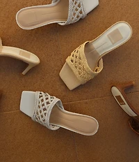 Dolce Vita Bowen Woven Slide Dress Sandals