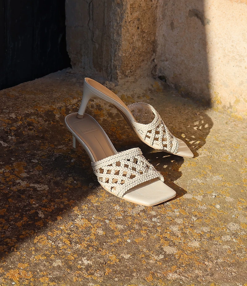 Dolce Vita Bowen Woven Slide Dress Sandals