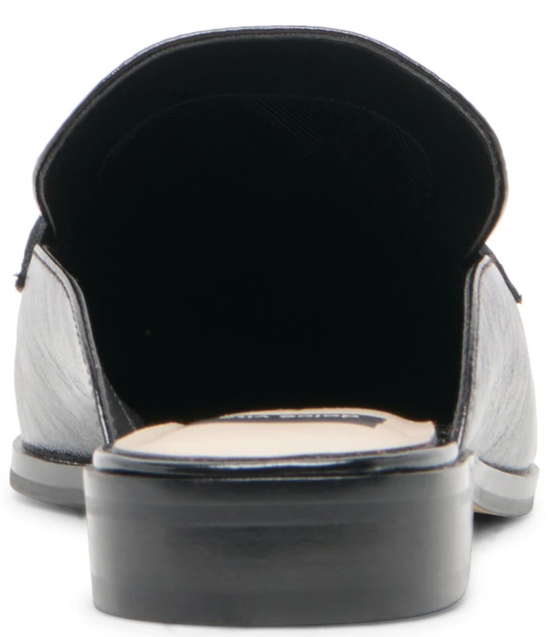 Dolce Vita Bowey Leather Metal Ornament Loafer Mules