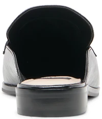 Dolce Vita Bowey Leather Metal Ornament Loafer Mules